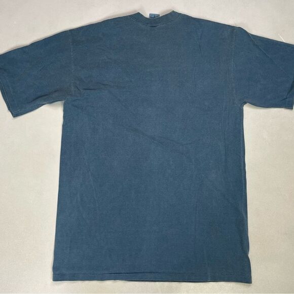 VINTAGE Las Vegas West Of Santa Fe Graphic T-shirt Men Large 90s Single Stitch - Picture 6 of 9
